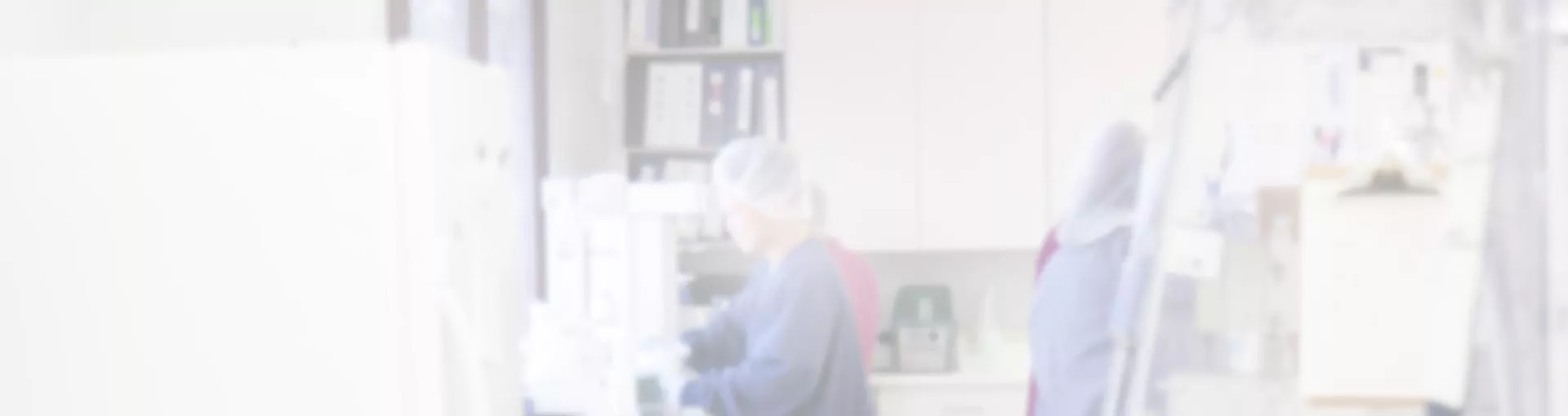 Harbor's pharmacists  working in their lab