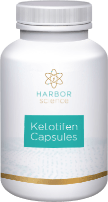 Ketotifen Capsules, bottle